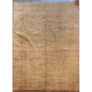 Alfombra de Peshawar y Khotan anudada a mano, única en su tipo, de 7'3 x 6'1, modelo Pes_Kho_271 - Product Image 1