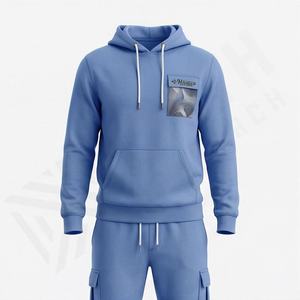 Chándal Deportivo Personalizado con Logotipo para Hombre, Ropa de Invierno, Venta Caliente, Ropa de Entrenamiento de Alta Calidad, Ropa Deportiva Urbana, Chándal para Gimnasio y Fitness - Product Image 1