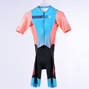 Vestiti da ciclismo imbottiti antiscivolo di nuovo stile <span class=keywords><strong>tuta</strong></span> in Spandex per bici da strada <span class=keywords><strong>Mtb</strong></span> a maniche corte senza cuciture - Product Image 3