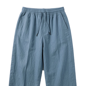 Pantalones para Hombre, Ideales para Viajar, Mezcla de Lino, Secado Rápido, Ecológicos, Resistentes a las Arrugas, Cintura Elástica, Ligeros y Transpirables - Product Image 2