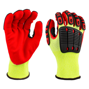 ถุงมือผ้าฝ้ายกันไฟสำหรับมือดับเพลิง, ถุงมือผ้าฝ้ายกันไฟลดแรงกระแทก5ระดับปรับแต่งโลโก้ได้ตามต้องการ - Product Image 1