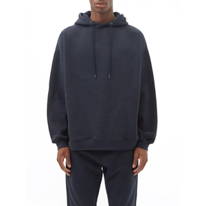 Sudadera Casual de Gran Tamaño con Estampado de Felpa Francesa para Hombre y Mujer, Sudadera con Capucha Térmica de Invierno con Logotipo Bordado - Product Image 1