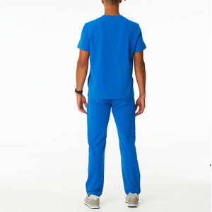 Vente en gros uniforme de médecin parfaitement ajusté gommages d'allaitement médical pour hommes ensembles de gommage médical respirant personnalisé pour hommes - Product Image 2