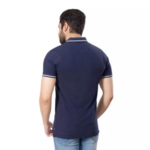 Polo personalizado para hombre, Camisa de algodón 100% con logotipo bordado, estilo deportivo - Product Image 5