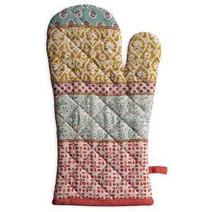 Cooking Gloves With Quilted Cotton Design HeatProof Oven Mitts OEM ODM Supplier Best Selling <b>Safety</b> Gloves BY AMAZING INDUSTRIES - Product Image 1