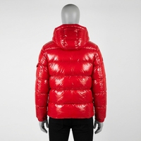 Veste matelassée en toile respirante et écologique, imprimée en 3D, personnalisable en gros (OEM), pour homme, avec option grandes tailles, imperméable, décontractée, pour l'hiver