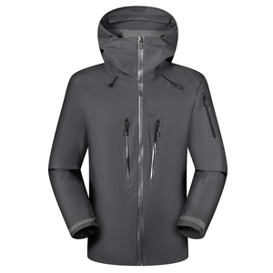 Custom Logo Men Softshell Jacket New Arrival Man's <b>Camping</b> Jacket Waterproof 1 Breathable High Quality Coat Thin Hiking Jacket - Product Image 6