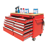 Gabinete de Herramientas Grande CSPS para Mecánicos, de Acero con Recubrimiento en Polvo de Alta Calidad, Personalizable OEM, Garantía de 4 Años, Suministro de Fábrica