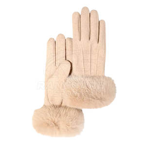 Men Wool <b>Gloves</b> Thermal Winter <b>Gloves</b> Soft Outdoor Men Wool <b>Gloves</b> Outdoor Warm <b>Gloves</b> <b>Knit</b> Winter - Product Image 4