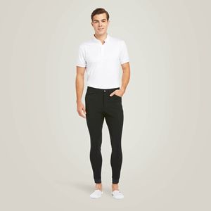 Nouvel arrivage de culottes équestres pour hommes pantalons jodhpurs confortables et extensibles antidérapants vêtements d'équitation personnalisés vente en gros - Product Image 3