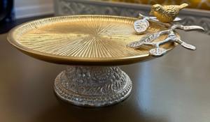 Soporte de madera y resina para pasteles, elegante soporte decorativo para postres para bodas, fiestas de cumpleaños y uso moderno en la cocina del hogar de la India - Product Image 6