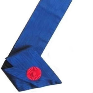 Écharpe maçonnique Regalia Lodge - AASR - 12e degré - Maître Architecte - Largeur du ruban : 10 cm - 12e degré - Product Image 1