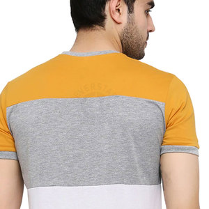 Camiseta 100% de algodón para hombre, venta al por mayor, Camiseta holgada para hombre, camiseta en línea con logotipo impreso personalizado, camiseta de bajo precio más vendida para hombre - Product Image 4