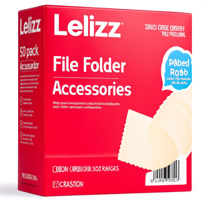 Leitz Guide <b>Cards</b> Red 50 Pack File <b>Folder</b> Accessories - Product Image 2