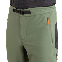 Pantalon de sport décontracté pour homme - Tissu softshell respirant, séchage rapide, coupe-vent, extensible, léger, taille élastique, pour l'extérieur