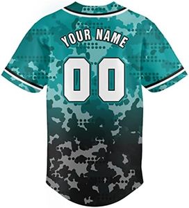 Nueva camiseta de béisbol de camuflaje-Nombre y número personalizados-Camisetas de fanáticos deportivos para hombres y mujeres - Product Image 4