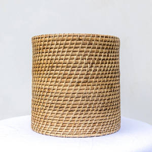 Venta al por mayor más barato de mimbre maceta de ratán Boho maceta de plantas Boho decoración hogar maceta de plantas - Product Image 3