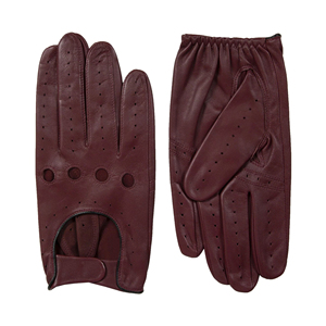 Gants de conduite pour femmes en cuir de mouton confort porter des gants de conduite en cuir conception dos ouvert gants de conduite respirants - Product Image 1