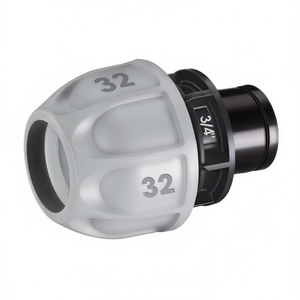 Conector de Agua para Jardín Claber RAINJET 90274 F de Polietileno, Conexión Roscada de 1 Pulgada, Sistema de Riego - Product Image 2