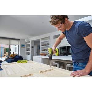 Taladro Inalámbrico de 18 Voltios, 2 Velocidades, 50 Nm, Portabrocas sin Llave de 13 mm, LED, Control de Velocidad, Baterías de 4 Ah + 1.5 Ah, 31 Puntas para Aplicaciones de Bricolaje - Product Image 2