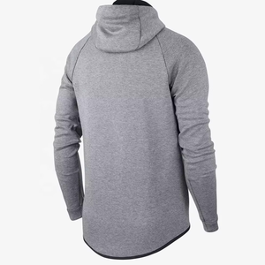 Ensemble de survêtement décontracté deux pièces pour homme : sweats à capuche et pantalons de survêtement unis, légers, pour l'hiver, vente en gros - Product Image 3