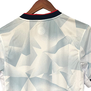 ชุดเสื้อเจอร์ซีย์ฟุตบอลสำหรับผู้ชายชุดฝึกฟุตบอลไม่มีลายบริการผลิตโลโก้ปรับแต่งได้แบบ2025 - Product Image 4