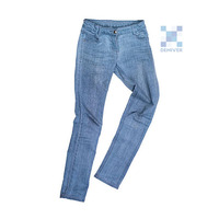 New Fashion Women Denim Jeans Women Custom Fashionable Ladies Luxury Streetwear Bangladeshi Manufacturer Light Blue Boy Clothes