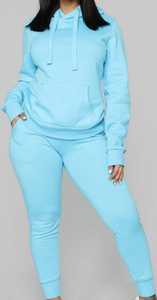 Chándales OEM ligeros ajustados para mujer, algodón transpirable, poliéster, patrón sólido, de talla grande para la temporada de invierno para adultos - Product Image 2