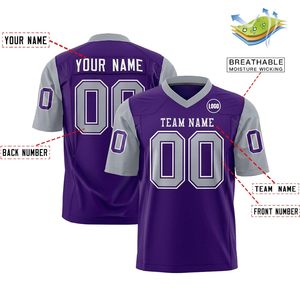 Camiseta de fútbol de alta calidad con bordado personalizado al por mayor, camiseta de fútbol americano para equipos juveniles - Product Image 2