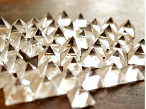 คริสตัลควอตซ์สีขาวพีระมิดแร่ตัวอย่างตกแต่งงานแต่งงานควอตซ์สามเหลี่ยมพลอยรักษาด้วยประจุอียิปต์เลื่อนลอย - Product Image 4