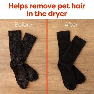 Bounce Mega Dryer Sheets para Eliminar Pelo de Mascotas y Pelusas con 3X Eliminadores de Pelo, Aroma Fresco, 130 Unidades - Product Image 2