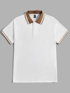 Polo unisexe à manches courtes avec logo personnalisé de haute qualité Jersey 100% T-shirts en polyester pour les activités de plein air Taille pour hommes - Product Image 2