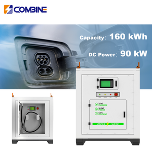 Xách tay EV Trạm Sạc 160kwh DC sạc nhanh OFF Grid Power Box 90Kw ccs2 di động công nghiệp hệ thống lưu trữ năng lượng - Product Image 1