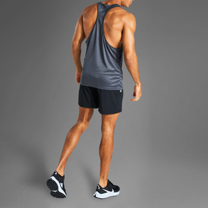 Débardeur en polyester personnalisé pour homme – T-shirt sans manches respirant pour la gym et le fitness en été - Product Image 2