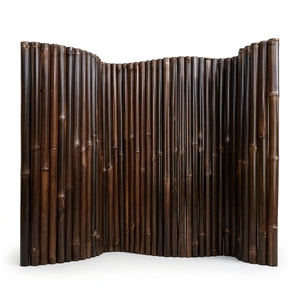 Clôtures en bambou noir Dekor Asia - Accessoires de clôture de jardin écologiques, imperméables, portails, faciles à assembler, tailles personnalisées, extérieur - Product Image 2