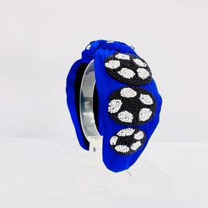 Bandeaux perlés Design Meilleures ventes Bandeau de soirée de luxe Bandeaux de style noué de fabricant indien - Product Image 1