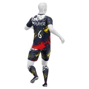 ชุดกีฬาสำหรับผู้ชายชุดกีฬาฝึกซ้อมดีไซน์ตามสั่ง - Product Image 4