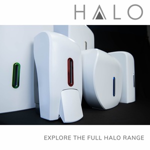 Installations de loisirs Accessoires de salle de bain Distributeur de toilettes en plastique HALO Blanc Petit distributeur de serviettes à main - Product Image 6