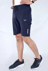 Shorts en nylon réfléchissant pour hommes, mode personnalisée, vente chaude, haute qualité, service OEM, logos personnalisés, impression sérigraphique - Product Image 2