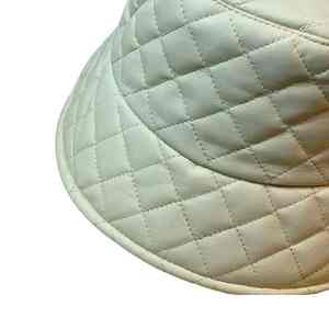 Comfortable & Breathable Stylish Waterproof <b>Hat</b> Custom Fashion Warm And Windproof PU <b>Leather</b> Quilted Fisherman Bucket <b>Hat</b> - Product Image 6
