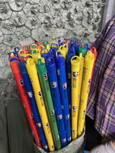 Panda Color Design Wooden Broom Stick with Plastic PVC Broom Head 120X2.2CM Dustpan Mop <b>Cleaner</b> Manufactured by Wood Handle - Product Image 5