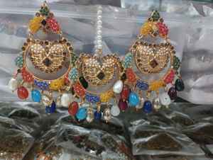 ชุดเครื่องประดับเจ้าสาวแบบหลายสีชุดเครื่องประดับเจ้าสาวแบบมืออาชีพทำจากโรงงานผู้ผลิตที่มีน้ำหนักเบา - Product Image 2