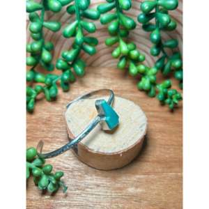 Donovan Skeets Kingman Turquoise & Sterling <b>Silver</b> Fashion <b>Cuff</b> <b>Bracelet</b> - Product Image 5
