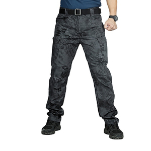 Haute qualité extérieur armée vert tactique pantalon hommes randonnée chasse formation pantalon hommes multi poches Cargo pantalon - Product Image 2