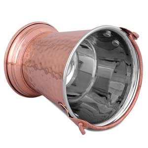 Cubo de servicio Balti de acero de cobre martillado más vendido, respetuoso con el medio ambiente para hoteles, fiestas, los mejores restaurantes, suministro al por mayor - Product Image 3