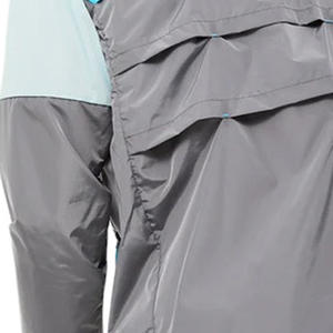 Custom Lightweight Nylon Windbreaker Set Breathable Canvas Hooded <b>Jacket</b> & Long Pants XL Streetwear for Winter Running - Product Image 6