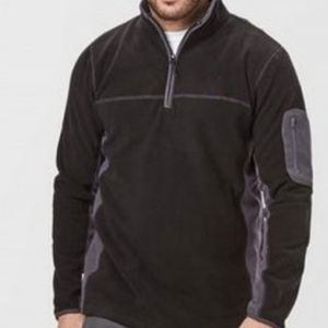Vestes en polaire pour hommes, vêtements d'extérieur chauds et légers en coton polyester teint uni pour l'automne, l'hiver et l'extérieur, confortables - Product Image 6