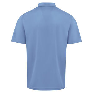 <b>Men's</b> Solid Knitted O-<b>Neck</b> for Shirt Polyester/Cotton 210 GSM Short Sleeve Breathable Lightweight Casual Pique Collar - Product Image 3