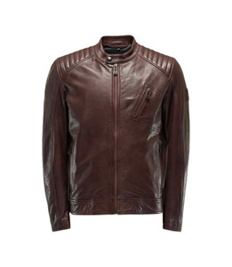 2026 New Fashion Men's Genuine Cow Skin Leather <b>Jacket</b> <b>Long</b> Sleeve High Street Style for Spring and <b>Winter</b> <b>jacket</b> for men - Product Image 3