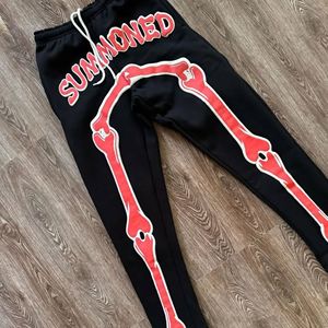 Pantalon de survêtement unisexe haute qualité en coton molletonné taille personnalisée style décontracté pour l'hiver devant plat grande taille pour hommes femmes respirant - Product Image 3